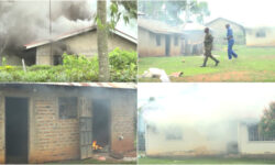 Suspected serial killers home burnt to ashes