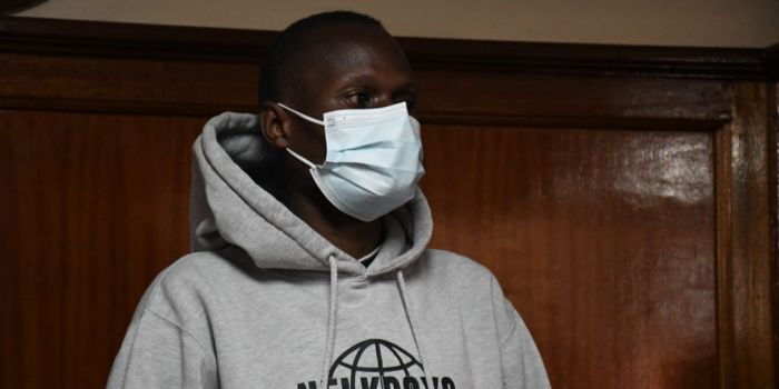 Klinzy Barasa in court on Monday, July 28, 2025. Photo ODPP