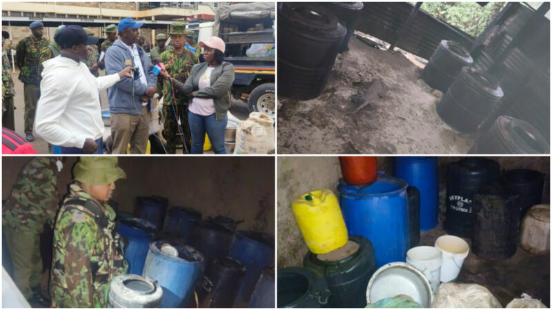 illicit brew crackdown