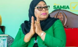 Tanznia president samia suluhu hassan