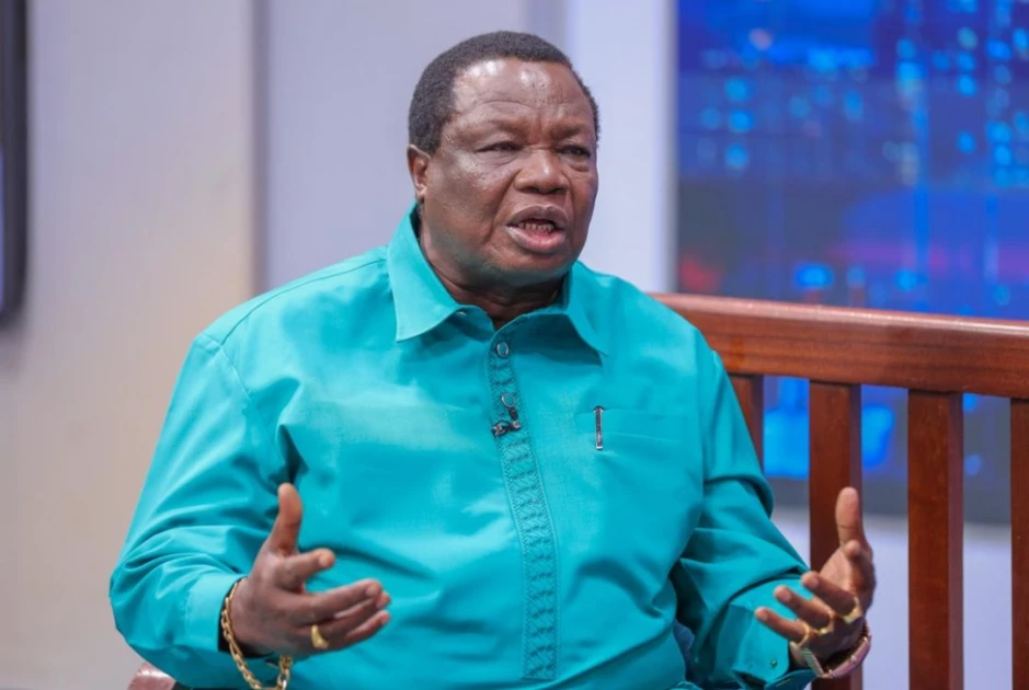 COTU Secretary General Francis Atwoli speaks during an interview on Citizen TV's JKLive on January 7, 2026. Photo/ Jason Mwangi |Citizen TV